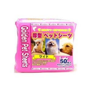 3) Golden Pet Sheets - 強力吸濕除臭寵物尿墊 (45x60cm) 50片