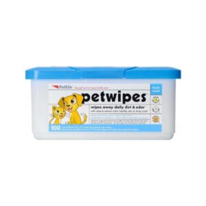 [Petkin] 犬貓用 蘆薈維他命濕紙巾-珍寶裝 Aloe Vitamin Wet Wipes-100枚