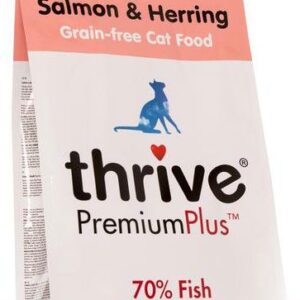 Thrive PremiumPlus 70%三文魚鯡魚無榖物貓乾糧 (1.5kg)
