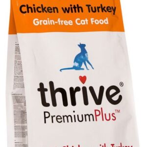 Thrive PremiumPlus 90%鮮雞肉加火雞無榖物貓乾糧 (1.5kg)