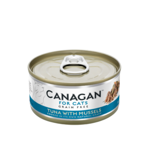 CANAGAN - 吞拿魚伴青口貓罐頭 75g