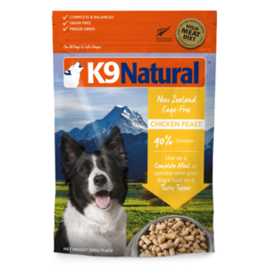 K9 Natural 凍乾全犬糧 - 鮮雞盛宴 1.8kg (送羊肉小食）