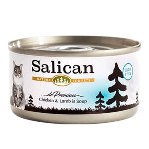 Salican 鮮雞肉+羊肉 貓罐頭 85G