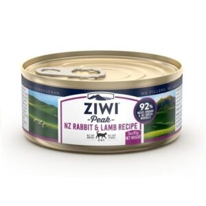 Ziwipeak 新西蘭巔峰貓濕糧 - 無穀物 - 兔肉羊肉配方 85g