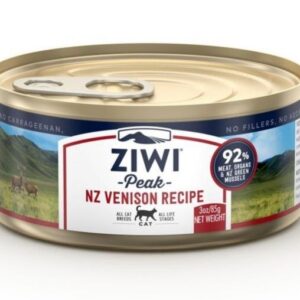 Ziwipeak 新西蘭巔峰貓濕糧 - 無穀物 - 鹿肉配方 85g