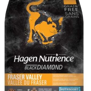 Nutrience 加拿大貓乾糧 - 黑鑽系列無穀物 凍乾鮮雞肉 (雞火雞及海魚) 配方 11lb