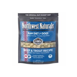 Northwest Naturals 凍乾狗糧 - 牛肉及鱒魚